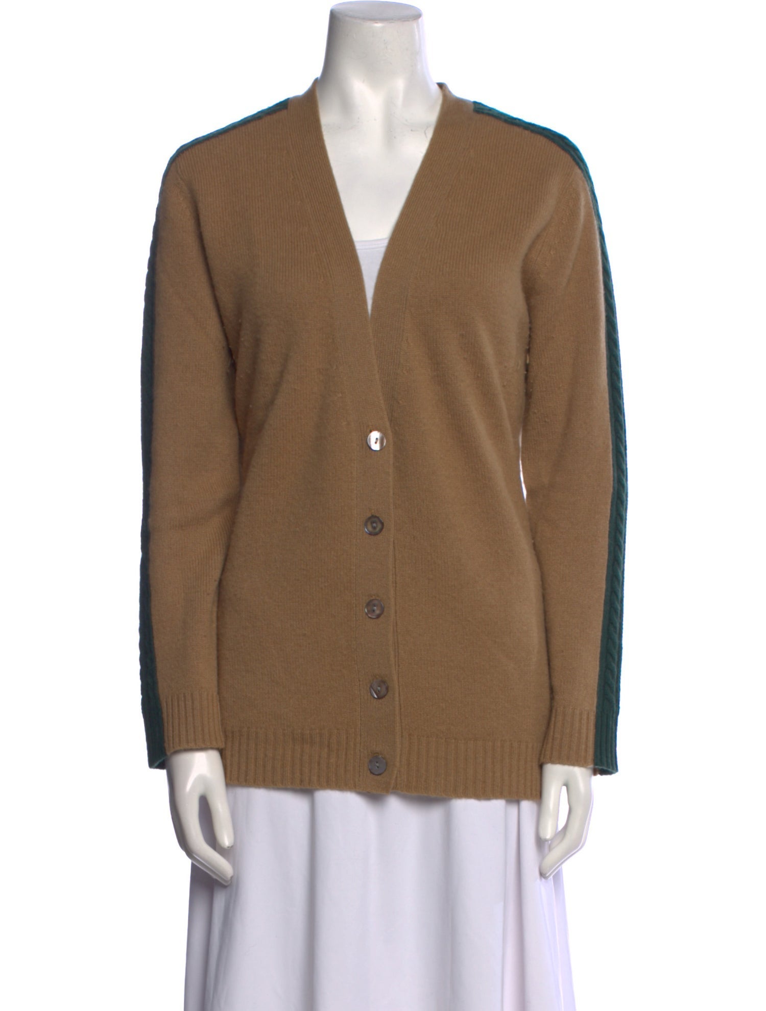 Madeleine Thompson Cashmere V-Neck Sweater