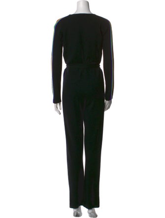 Madeleine Thompson Cashmere V-Neck Jumpsuit