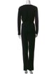Madeleine Thompson Cashmere V-Neck Jumpsuit