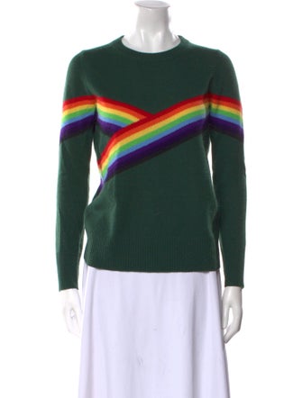 Madeleine Thompson Striped Crew Neck Sweater