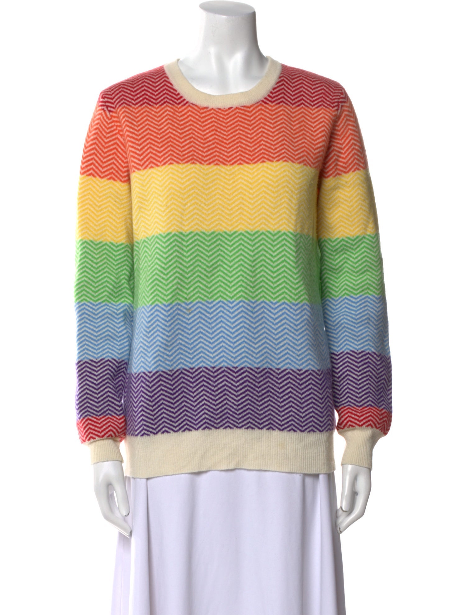 Madeleine Thompson Cashmere Striped Sweater