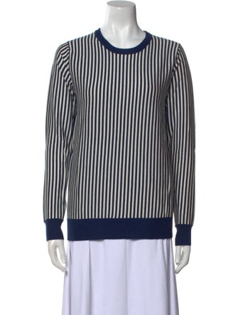 Madeleine Thompson Silk Striped Sweater