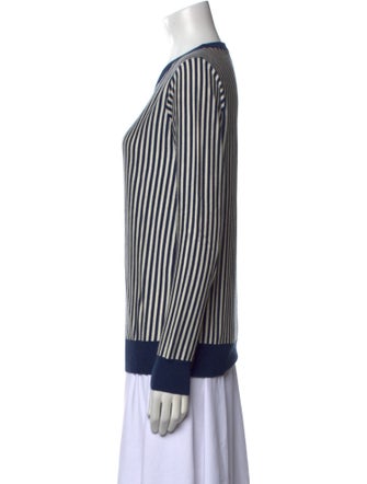 Madeleine Thompson Silk Striped Sweater