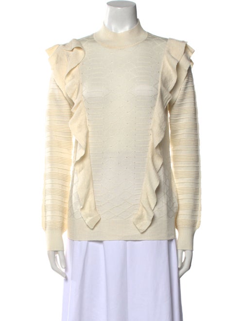 Madeleine Thompson Silk Mock Neck Sweater