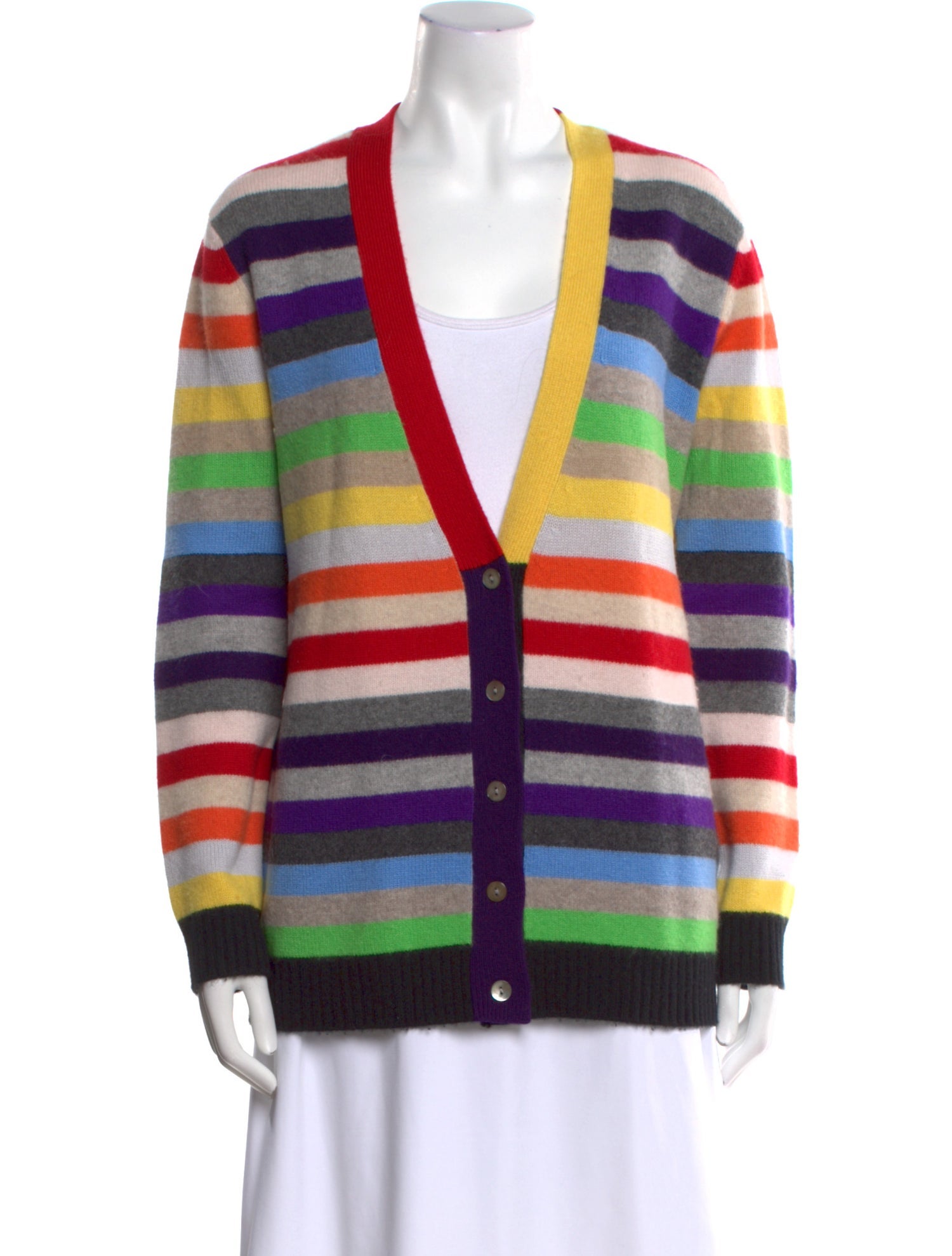 Madeleine Thompson Cashmere Striped Sweater