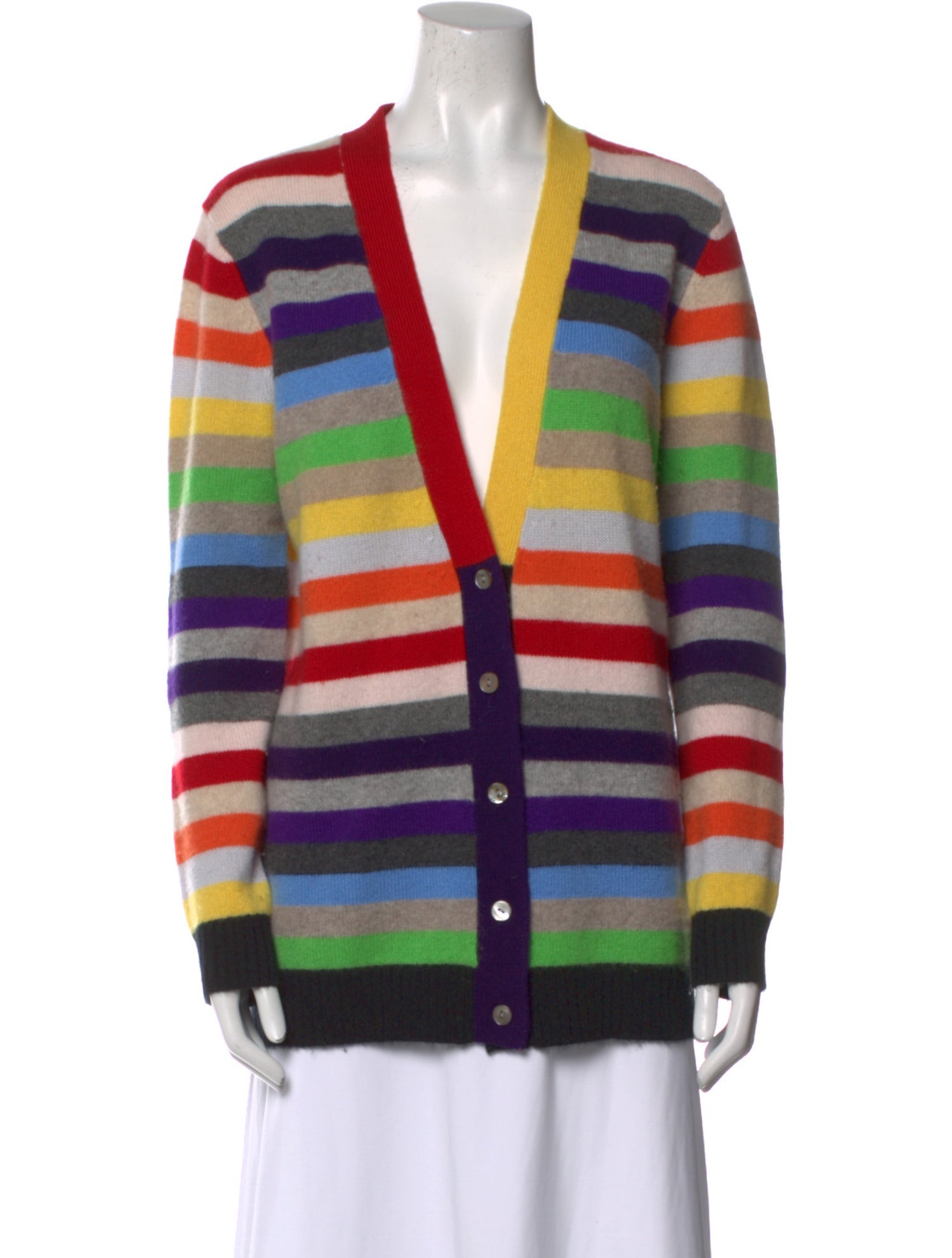 Madeleine Thompson Cashmere Striped Sweater