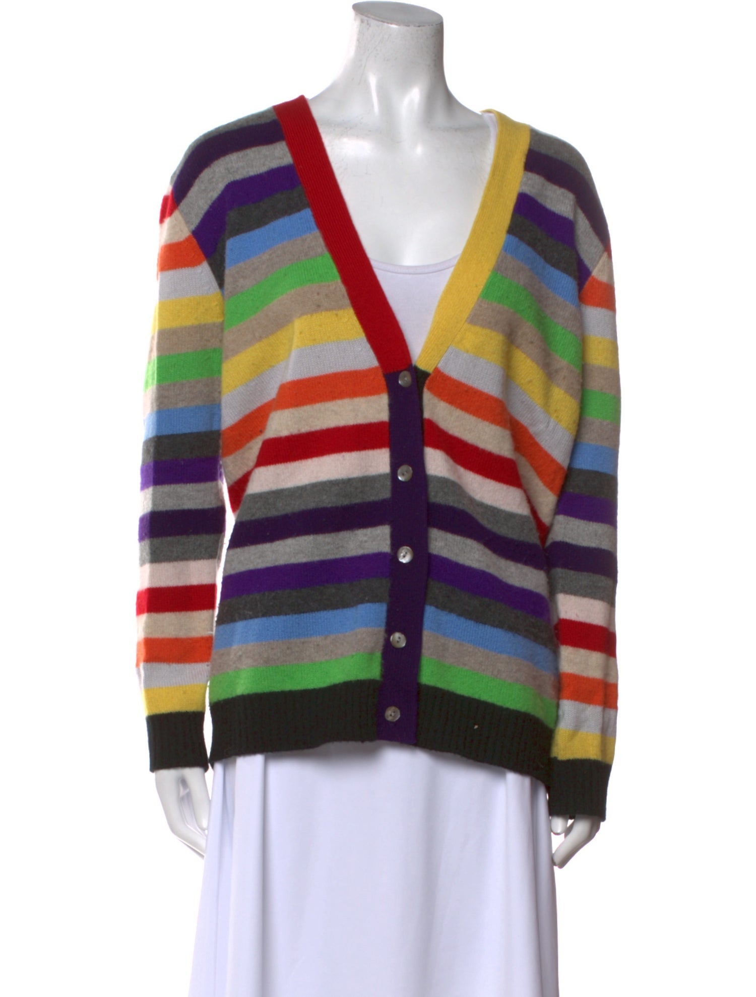 Madeleine Thompson Cashmere Striped Sweater