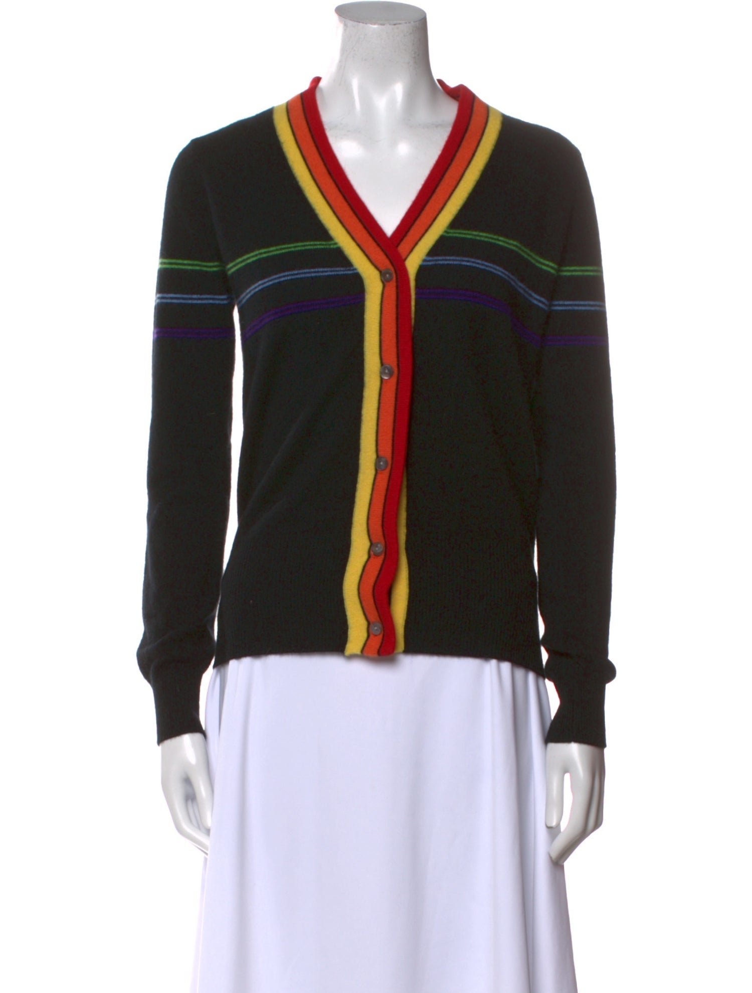 Madeleine Thompson Cashmere Striped Sweater