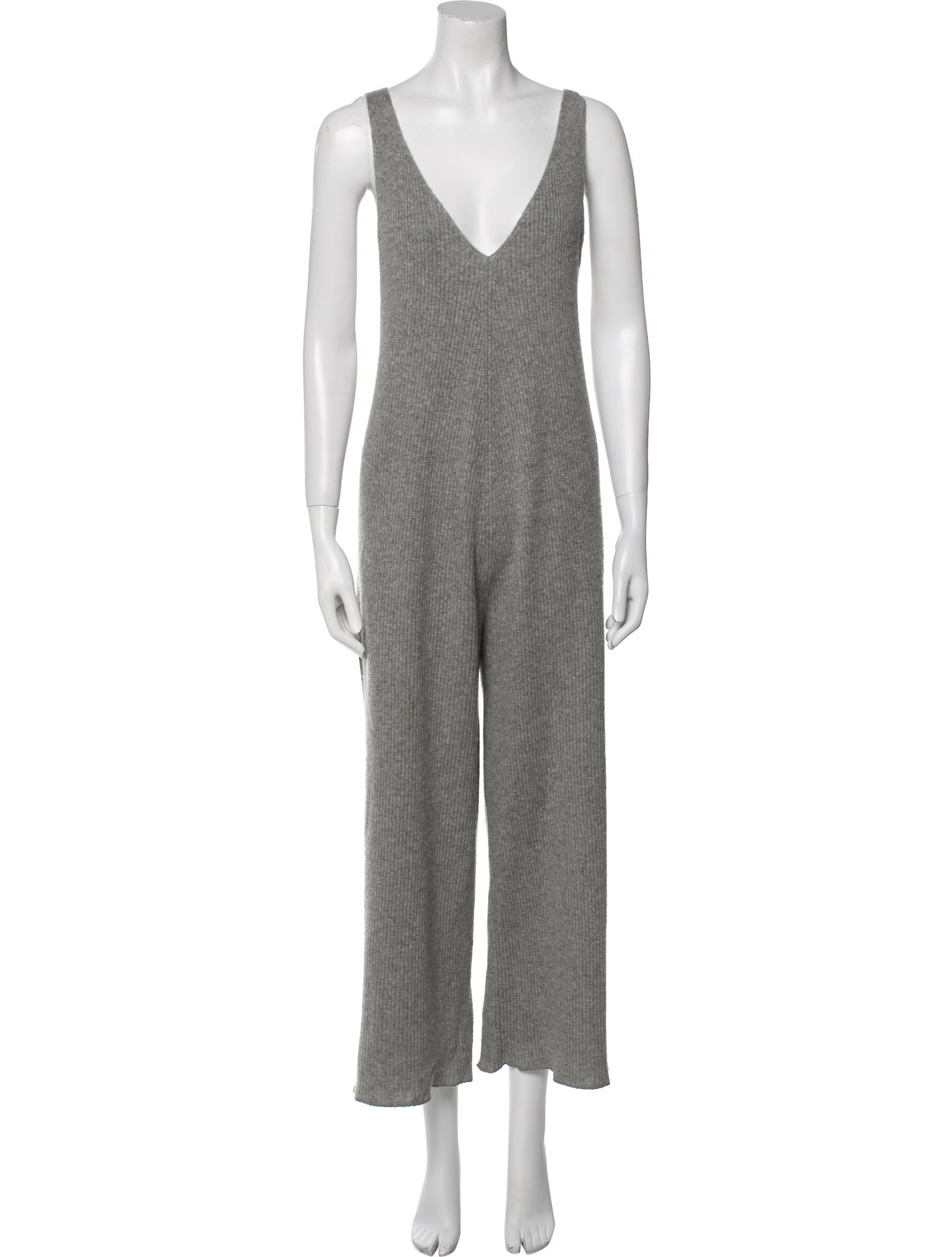 Madeleine Thompson Cashmere V-Neck Jumpsuit
