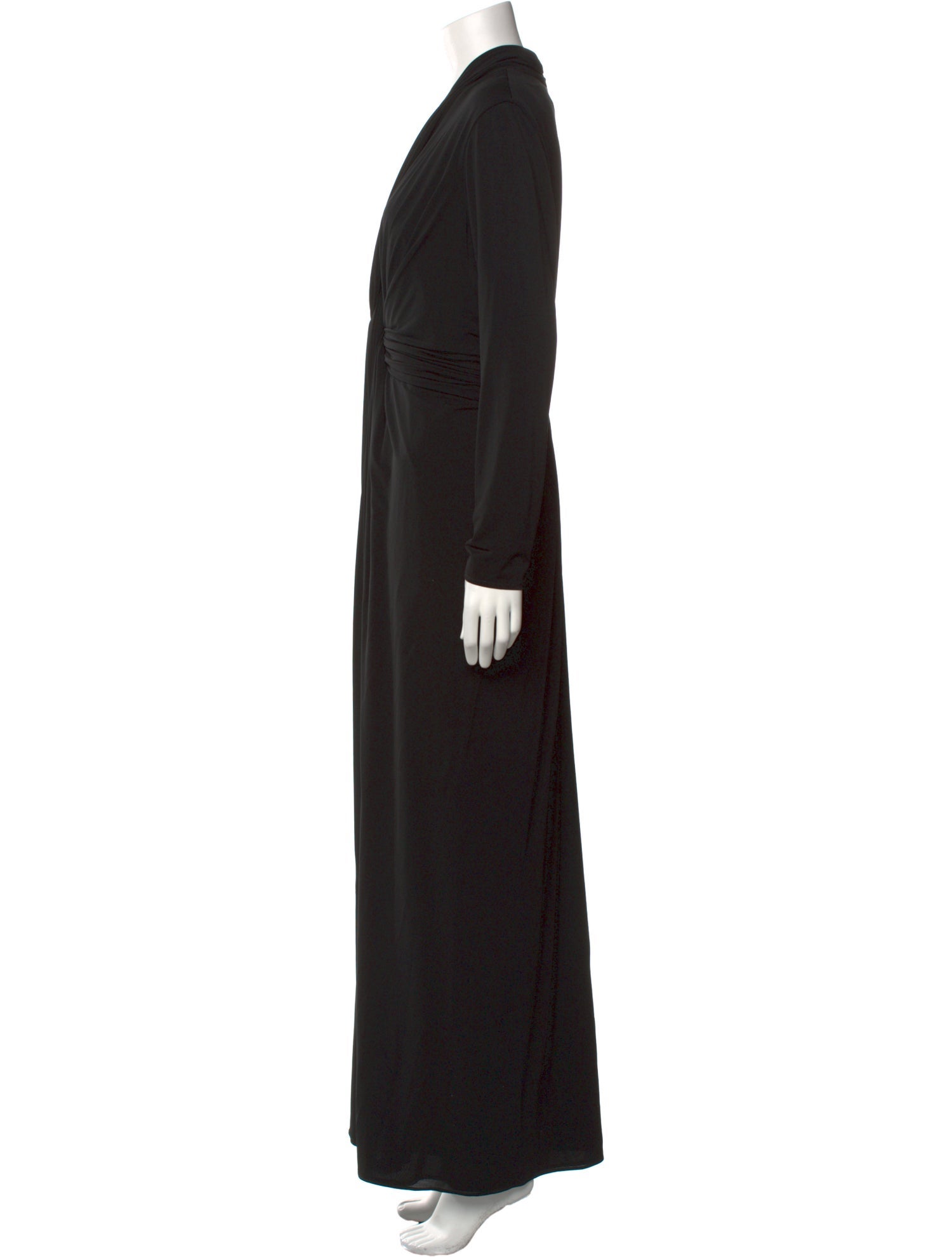 Melinda Eng V-Neck Long Dress