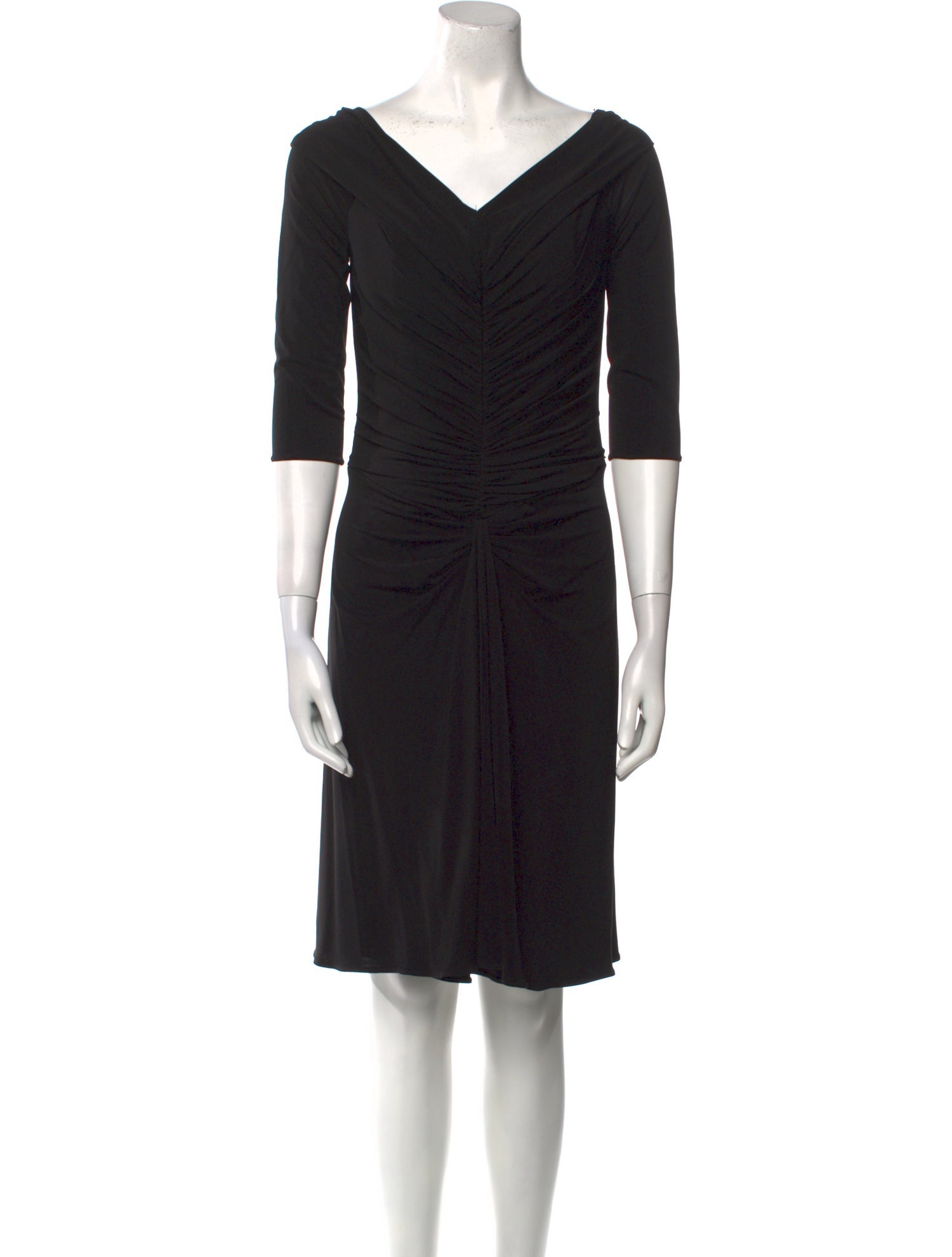 Melinda Eng V-Neck Mini Dress