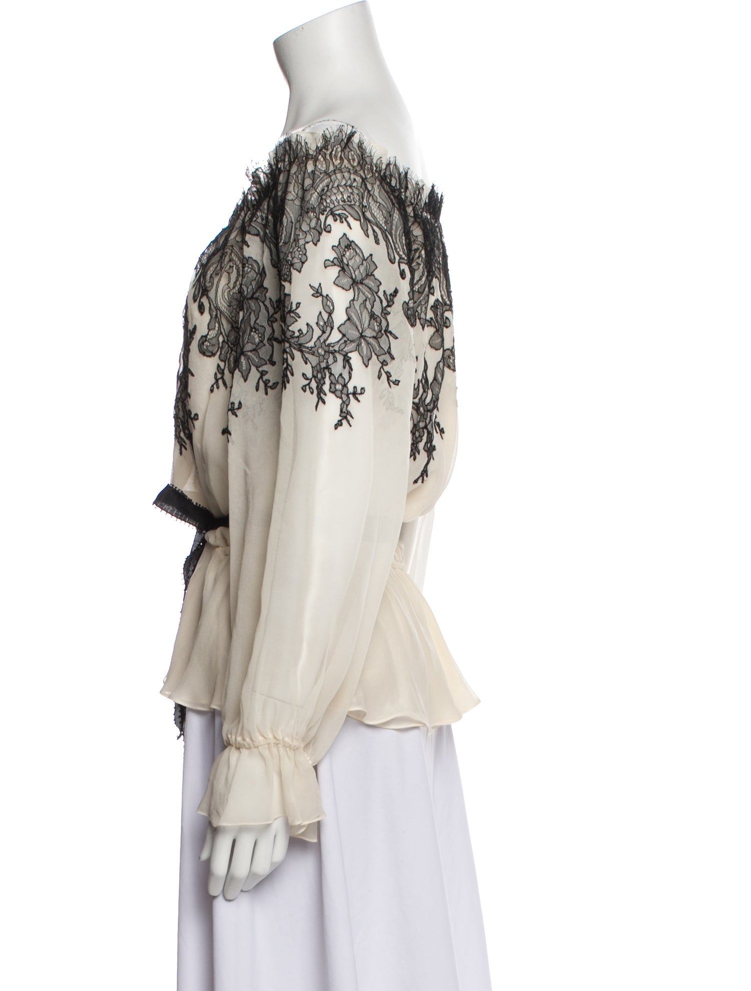 Melinda Eng Silk Printed Blouse