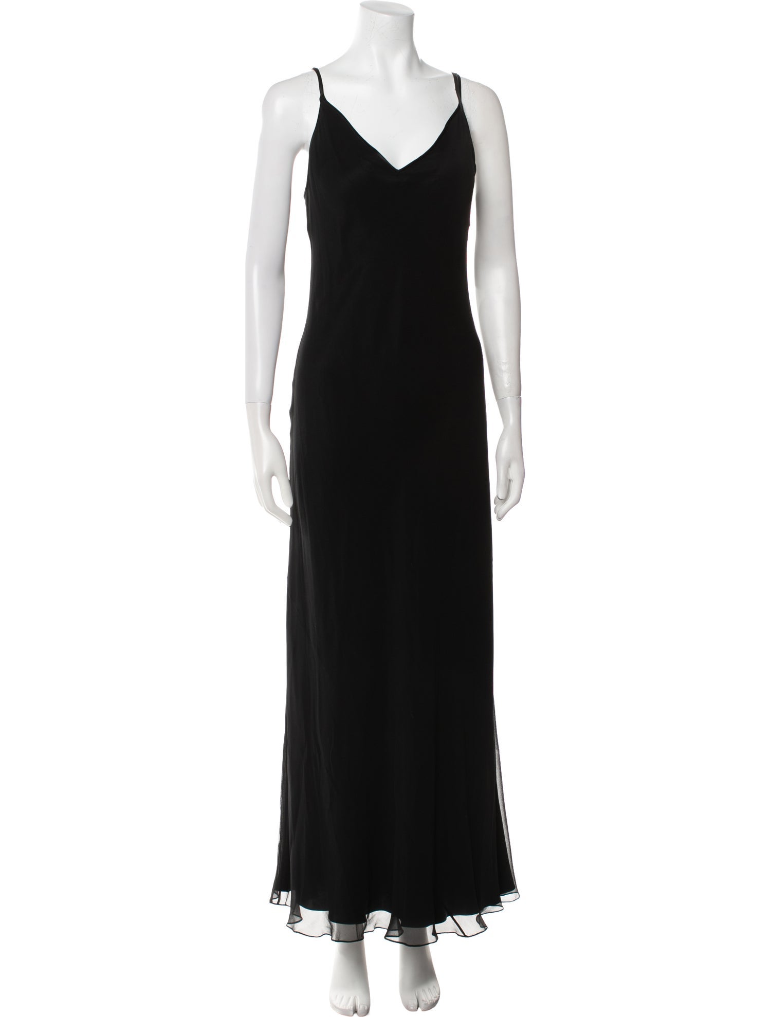 Melinda Eng Silk Long Dress