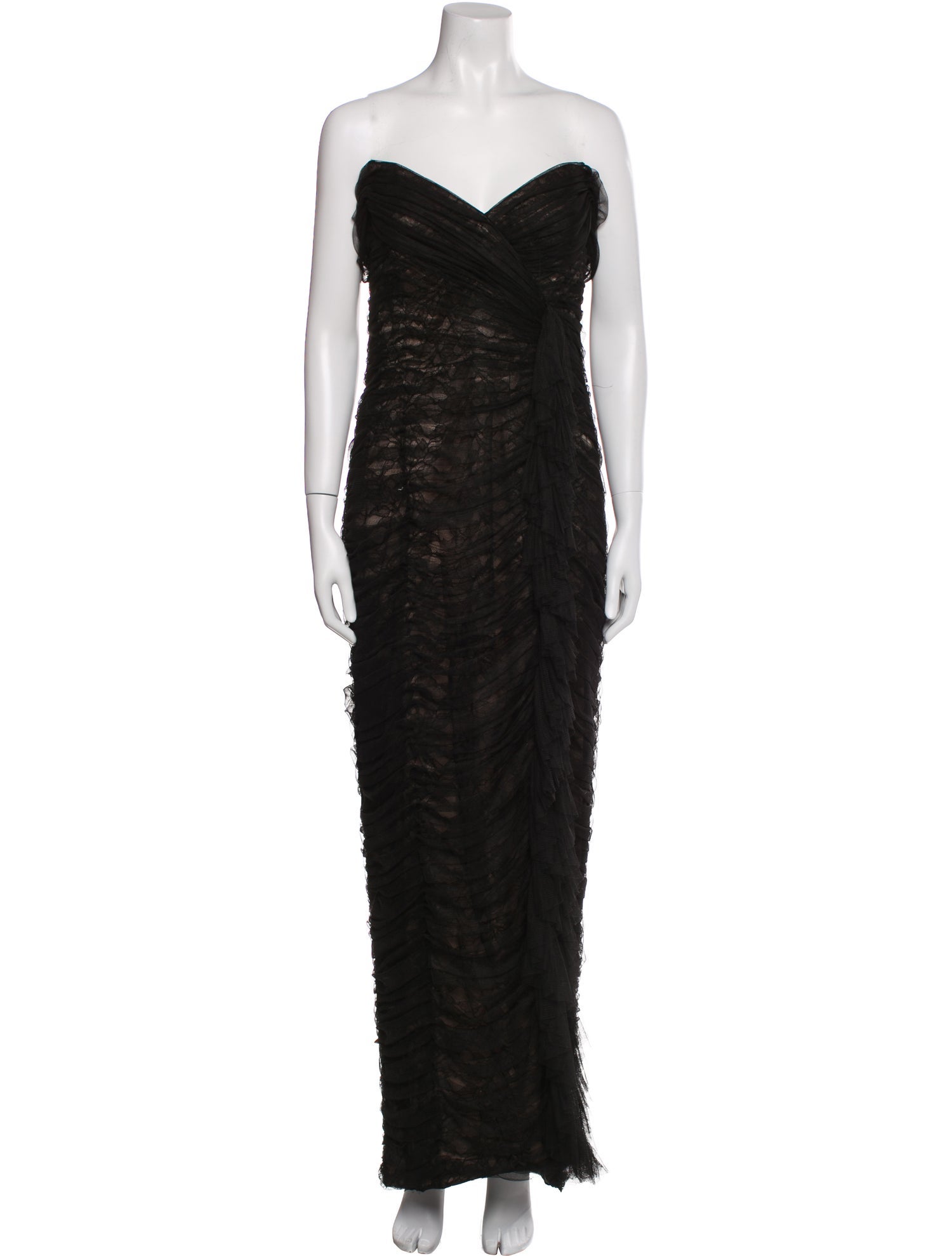 Melinda Eng Silk Long Dress