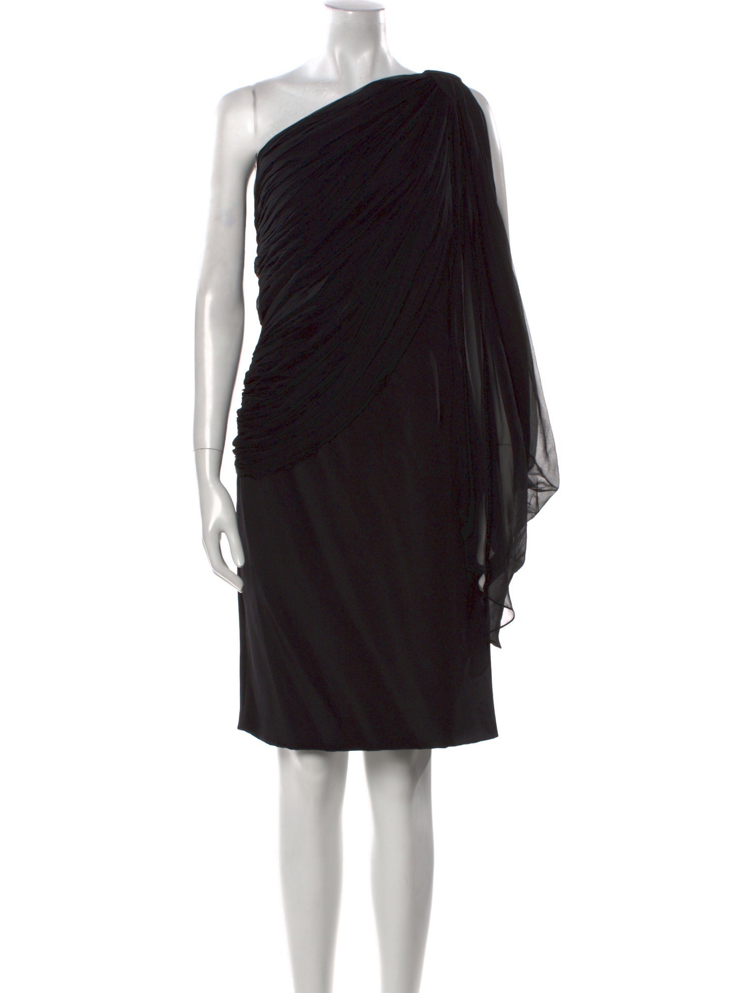 Melinda Eng Silk Knee-Length Dress