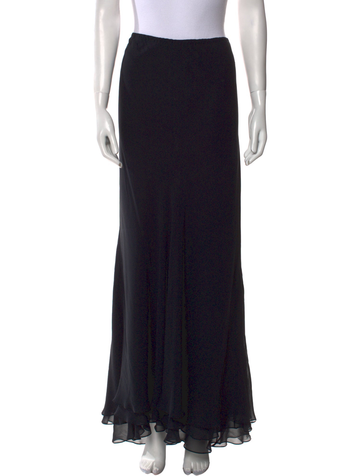 Melinda Eng Silk Long Skirt