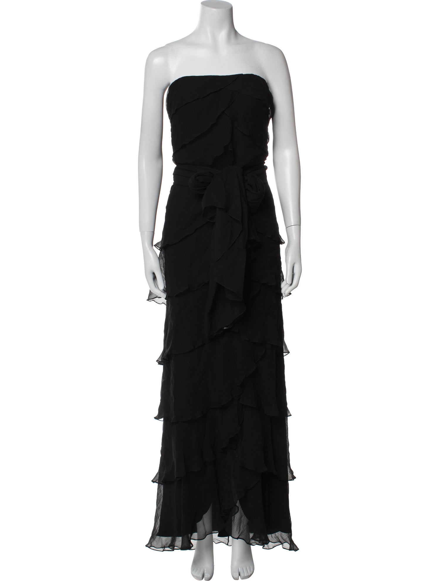 Melinda Eng Strapless Long Dress