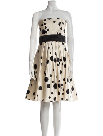 Melinda Eng Silk Knee-Length Dress