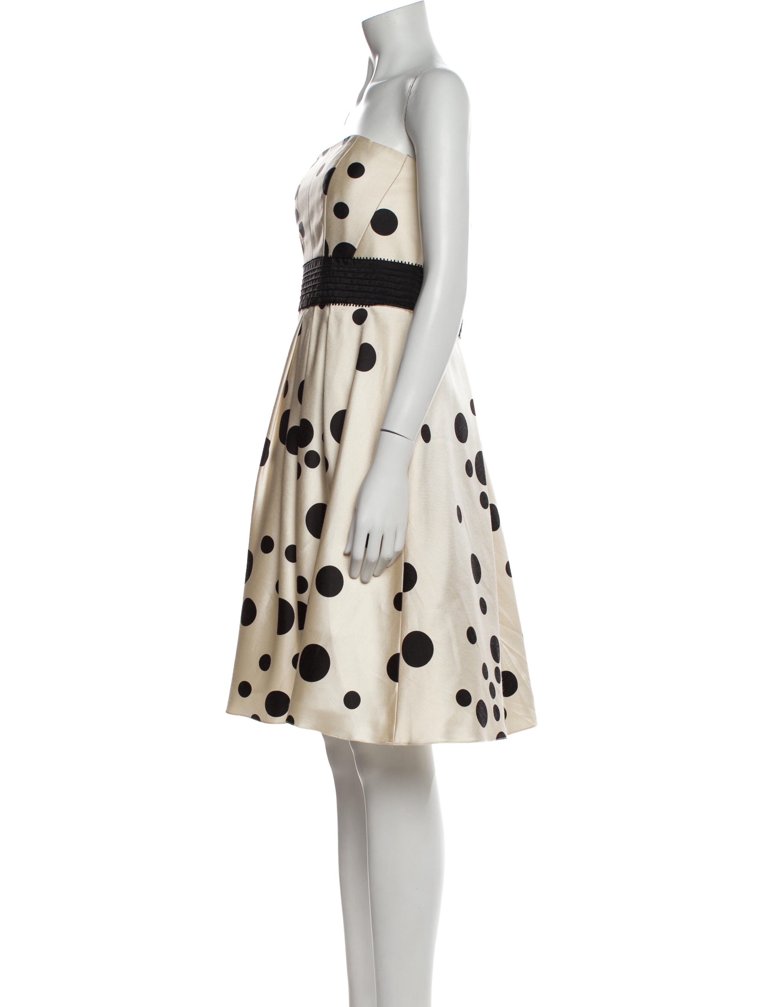 Melinda Eng Silk Knee-Length Dress