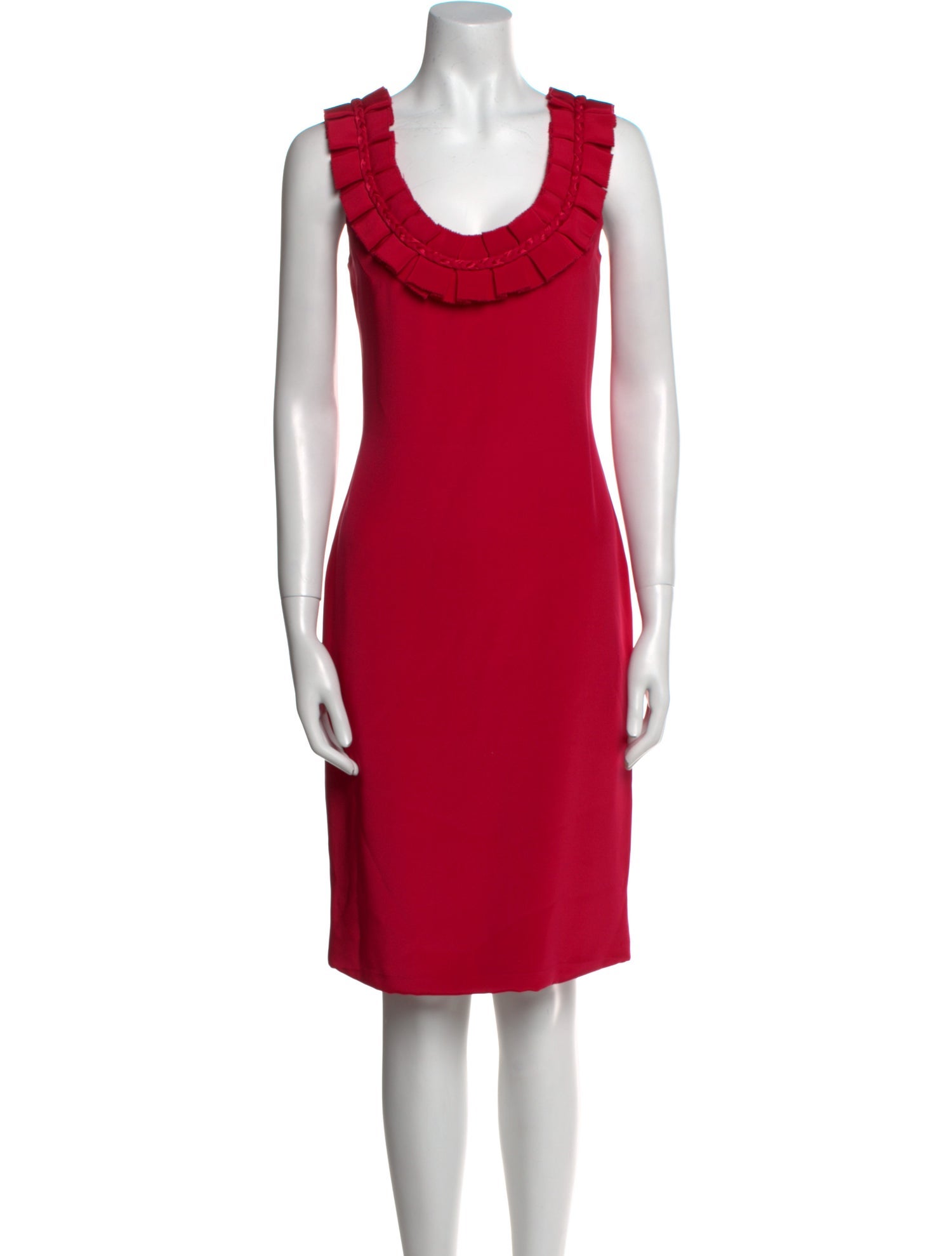 Melinda Eng Silk Knee-Length Dress