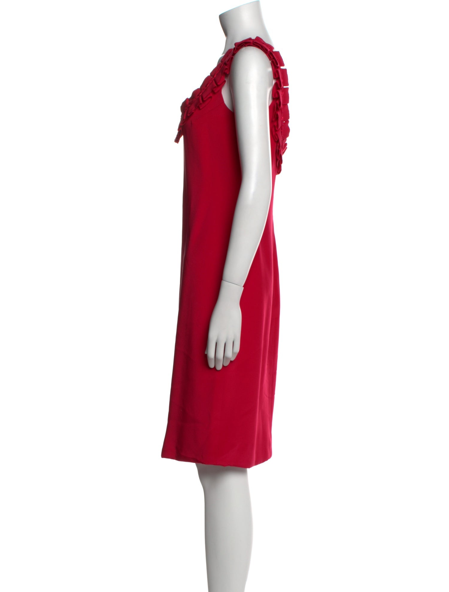 Melinda Eng Silk Knee-Length Dress