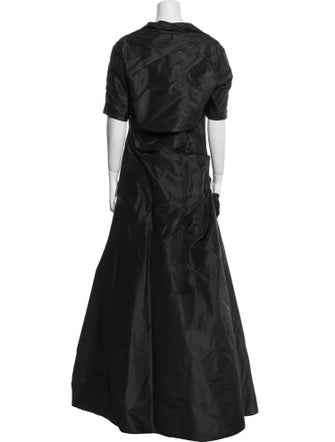 Melinda Eng Silk Dress Set