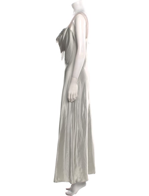 Melinda Eng Satin Long Dress
