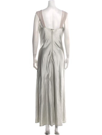 Melinda Eng Satin Long Dress