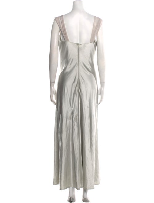 Melinda Eng Satin Long Dress