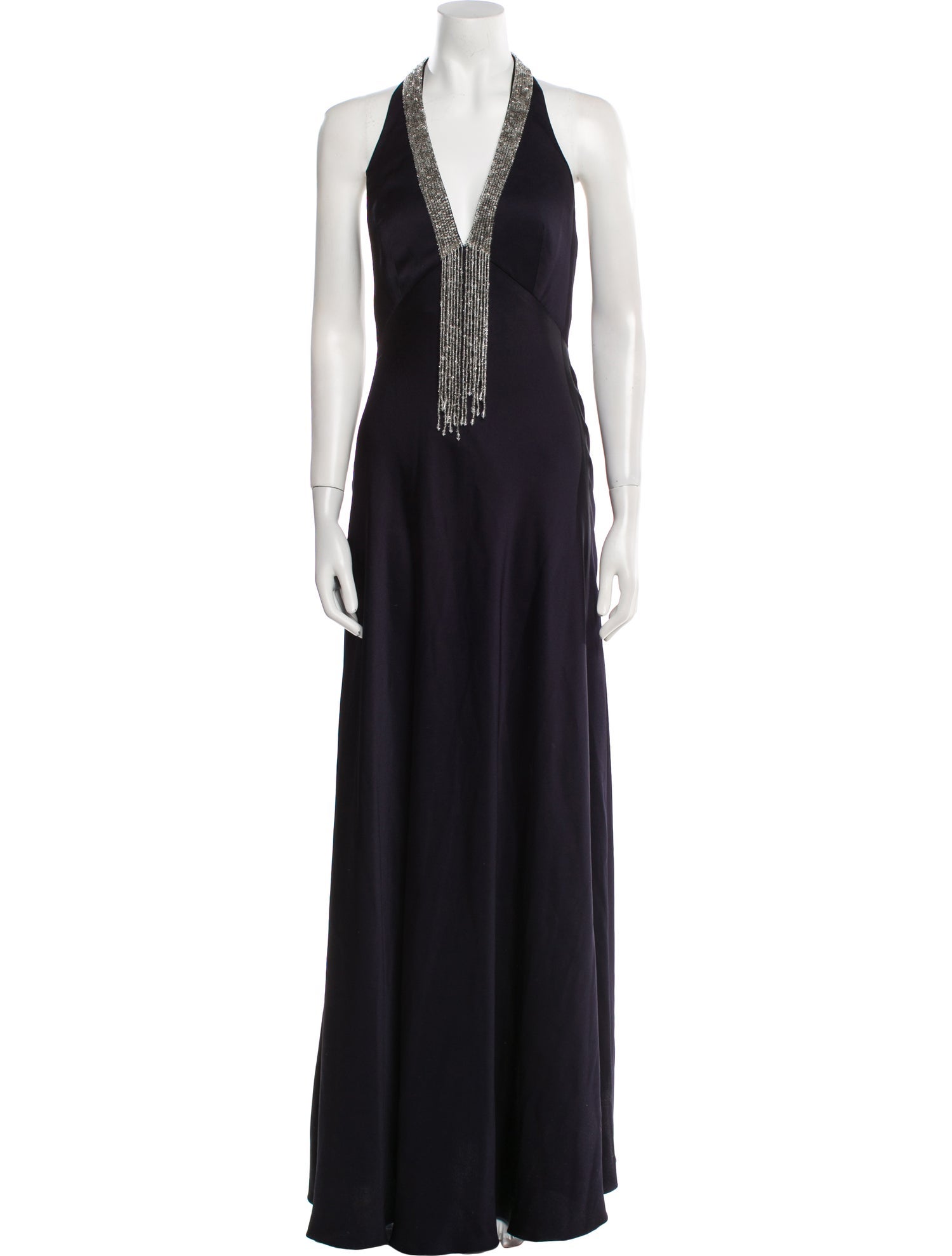 Melinda Eng Halterneck Long Dress