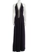 Melinda Eng Halterneck Long Dress