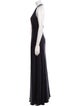 Melinda Eng Halterneck Long Dress