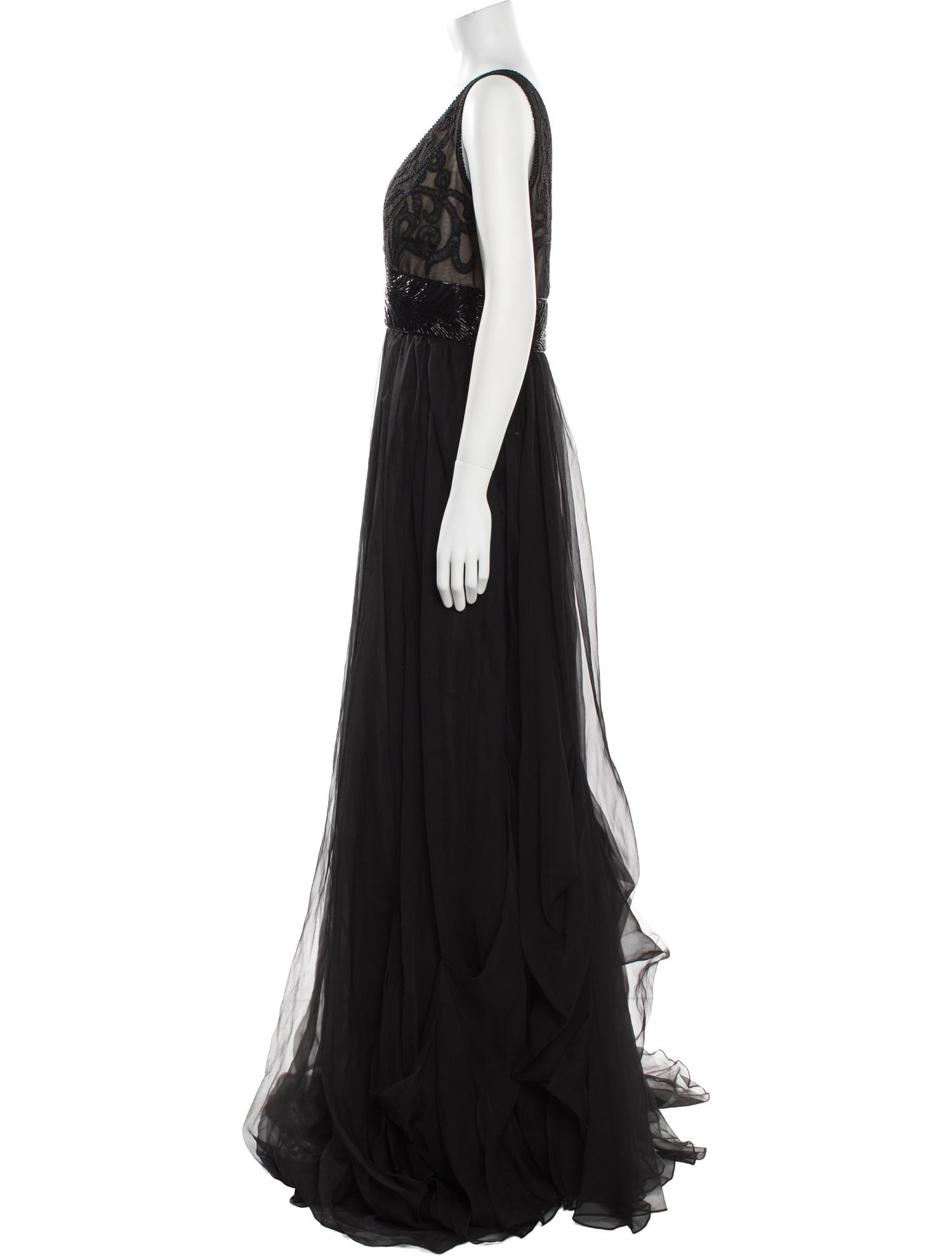 Melinda Eng Silk Long Dress