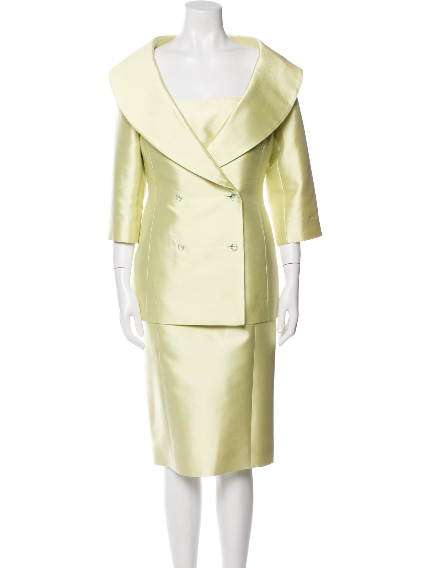 Melinda Eng Silk Dress Set