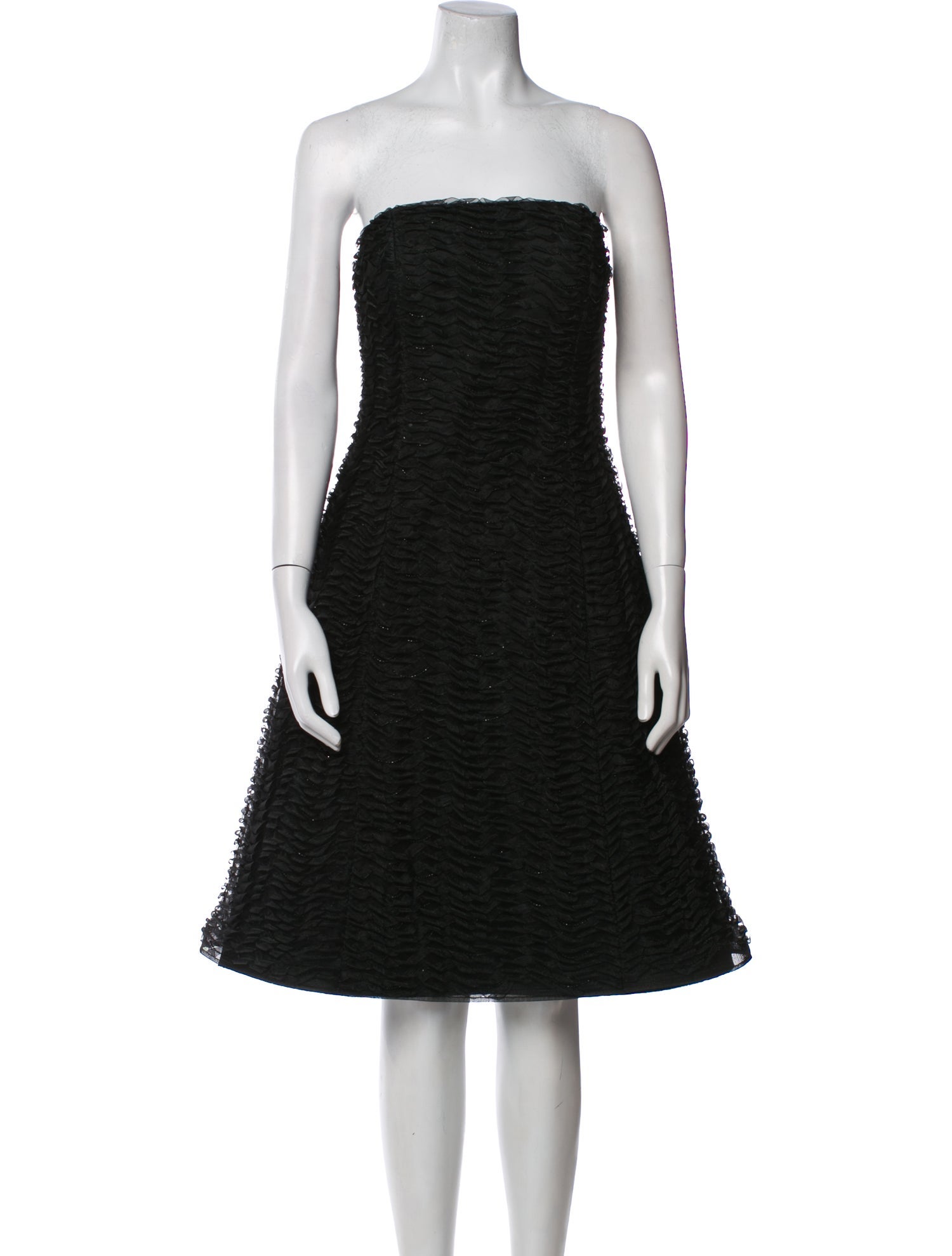 Melinda Eng Strapless Mini Dress