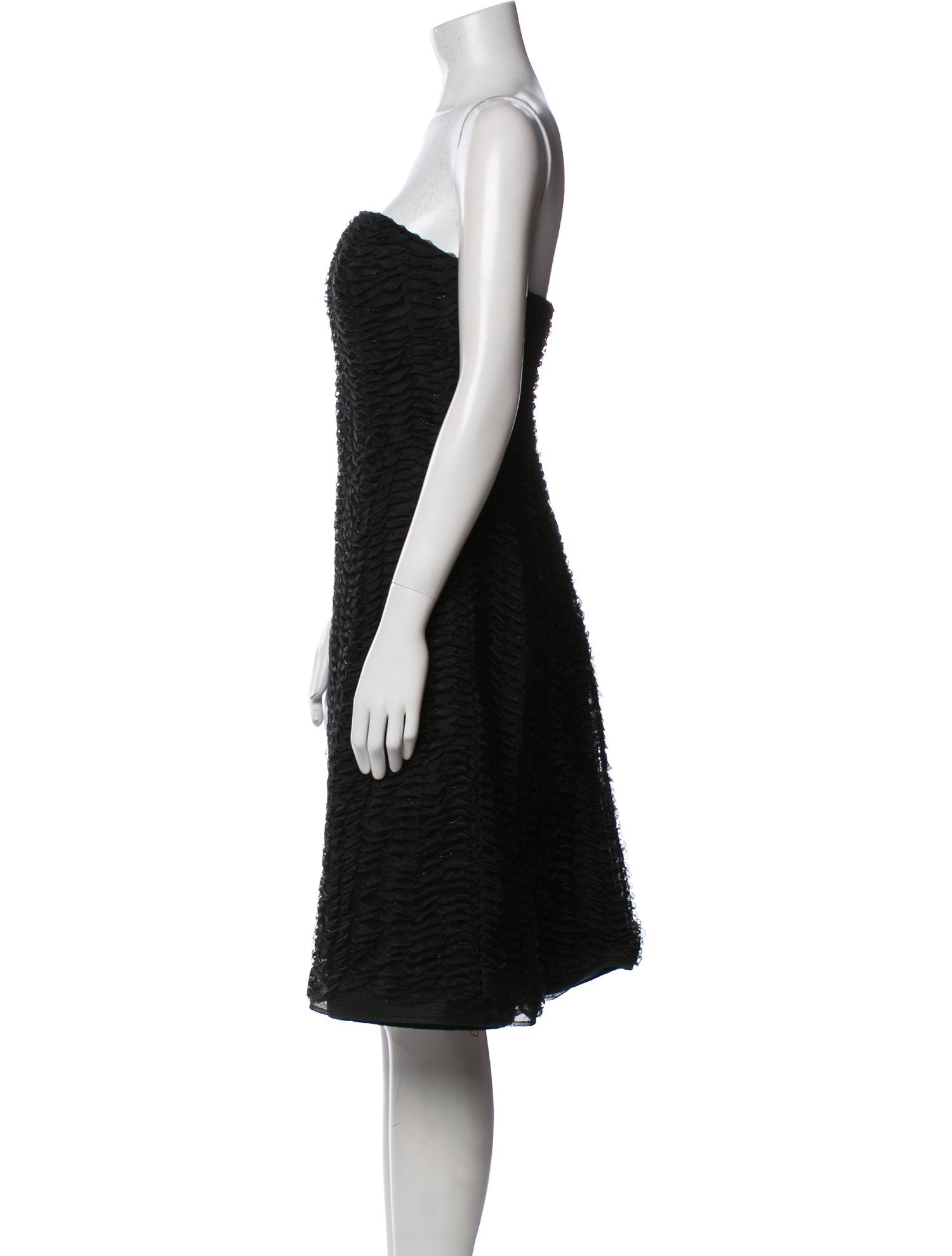 Melinda Eng Strapless Mini Dress