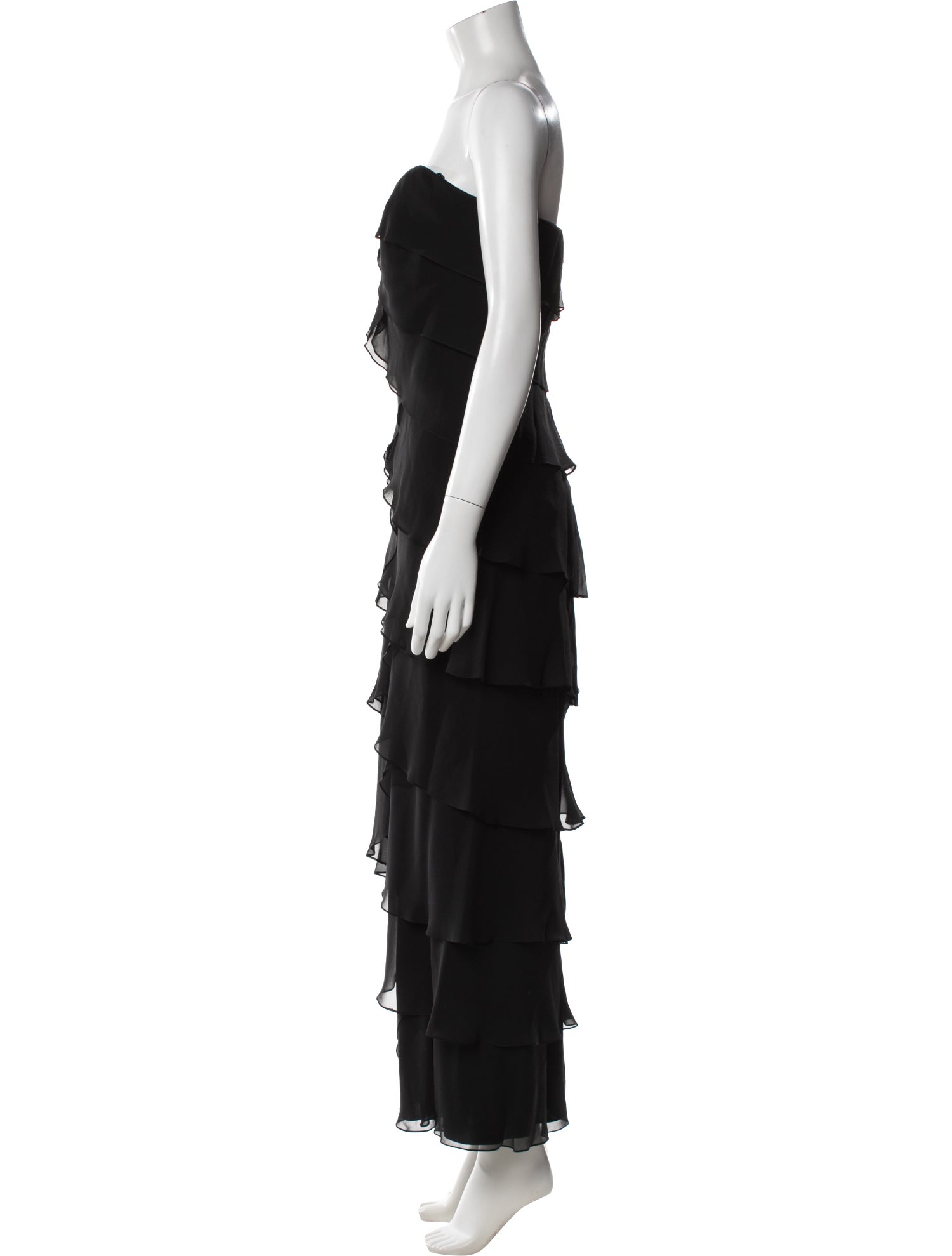 Melinda Eng Silk Long Dress