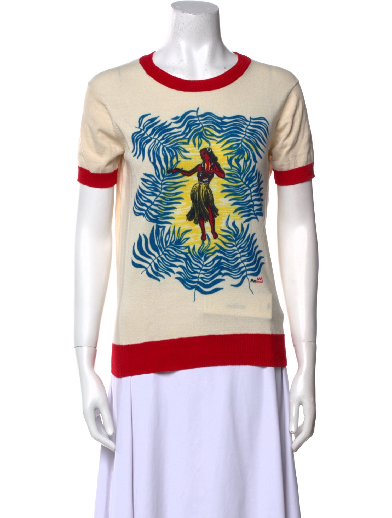 Me369 Graphic Print Crew Neck T-Shirt