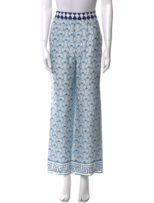 Me369 Printed Wide Leg Pants