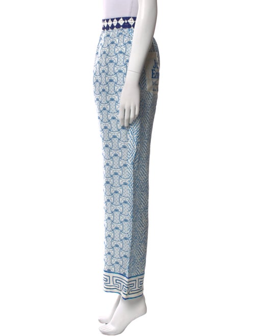 Me369 Printed Wide Leg Pants