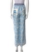 Me369 Printed Wide Leg Pants