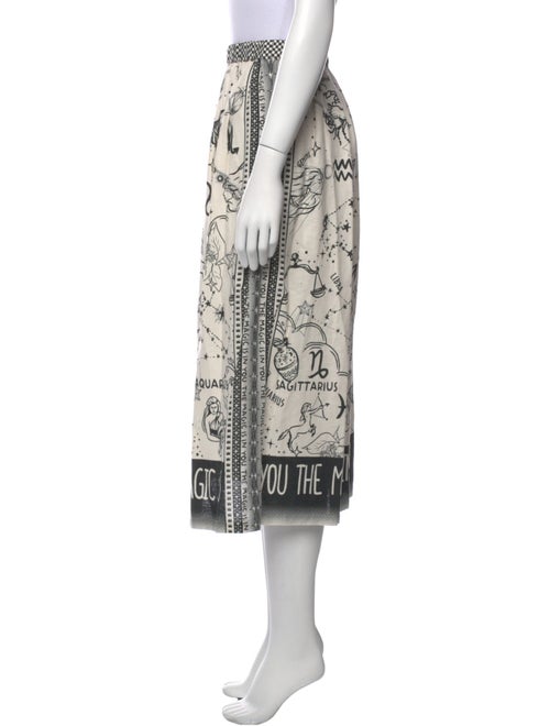 Me369 Linen Midi Length Skirt