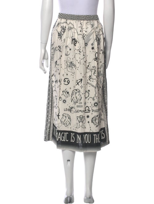 Me369 Linen Midi Length Skirt