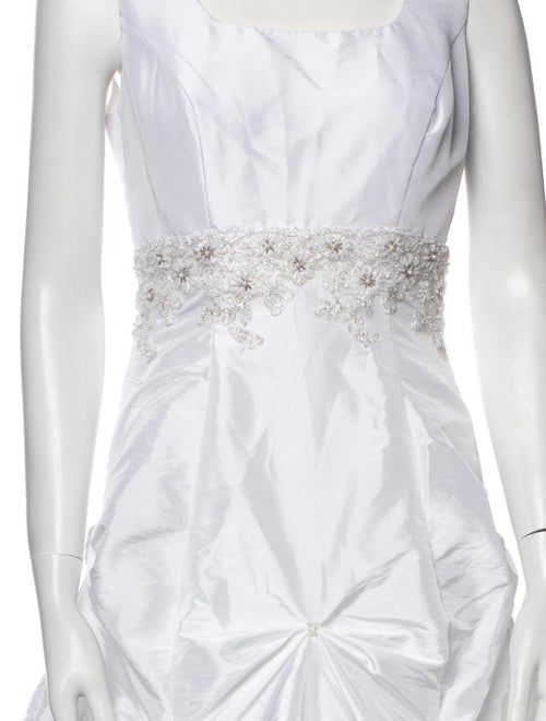 Magali Evening Square Neckline Long Dress