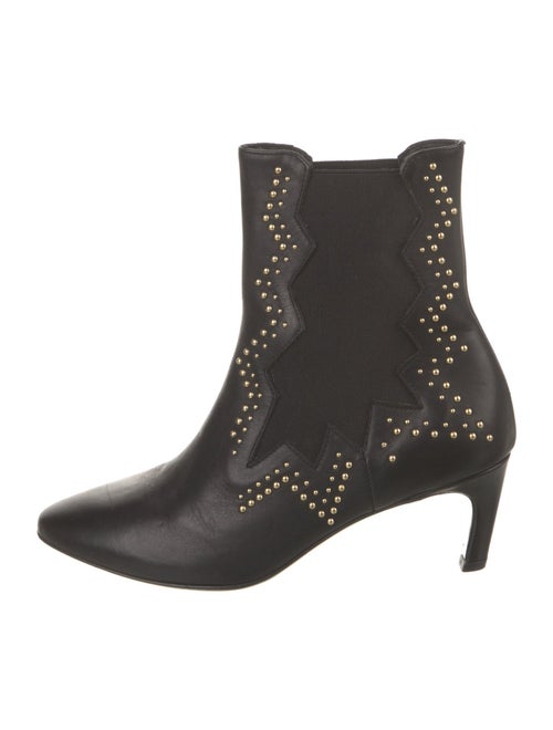 Marc Ellis Leather Printed Chelsea Boots