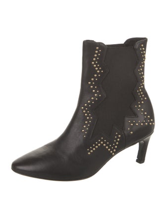 Marc Ellis Leather Printed Chelsea Boots