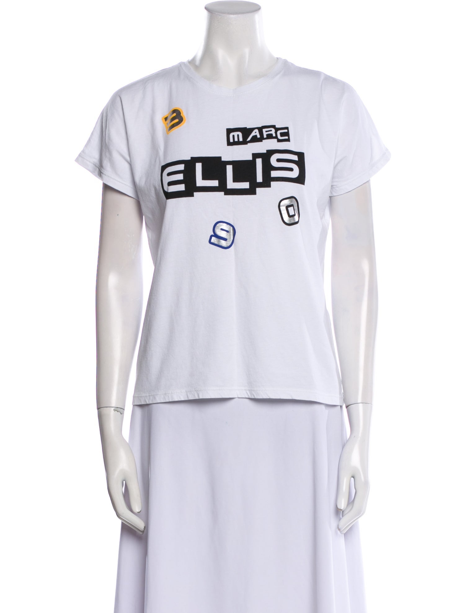 Marc Ellis Graphic Print Crew Neck T-Shirt