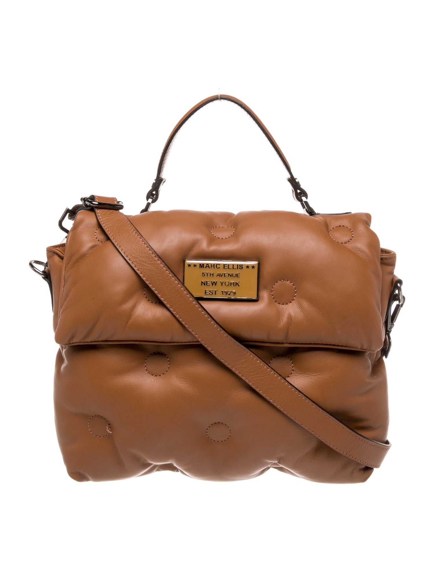 Marc Ellis Leather Top Handle Bag