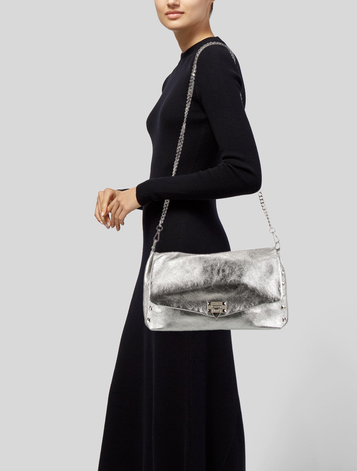 Marc Ellis Leather Clutch