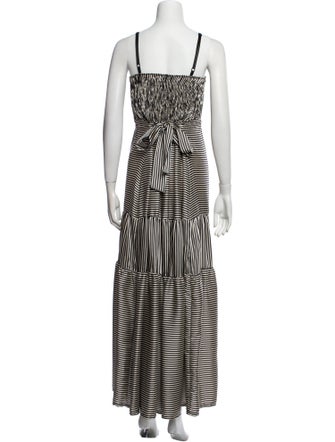 Marc Ellis Striped Long Dress